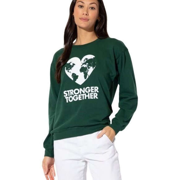 Sub_urban Riot Stronger Together Graphic Sweatshirt - Picture 1 of 5